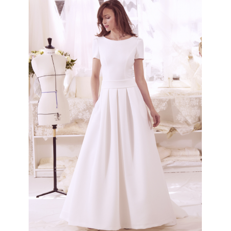 robe mariée longue Suzy, atelier emelia