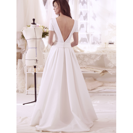 robe mariée longue Suzy, atelier emelia