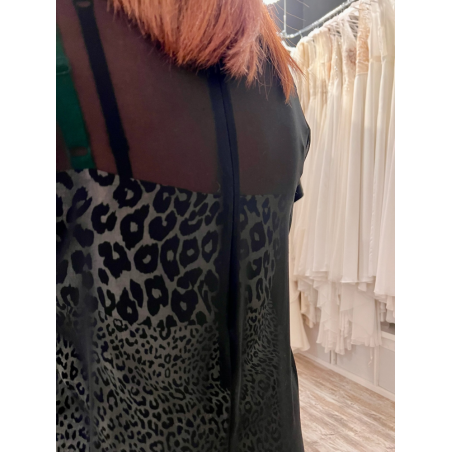 Robe cocktail courte Sandro, dégriffée