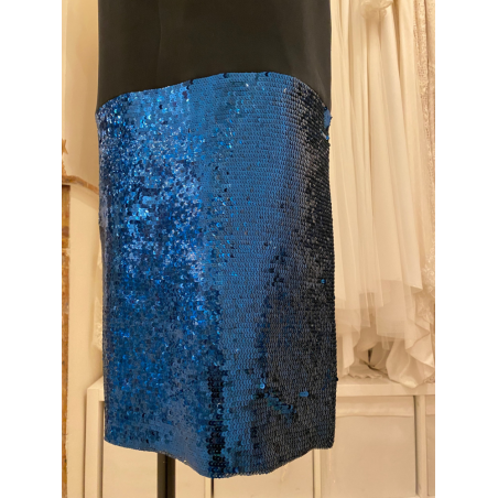 Robe cocktail noire Yves Salomon
