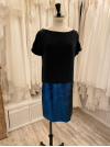 Robe cocktail noire Yves Salomon