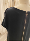 Robe cocktail noire Yves Salomon