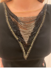 Robe courte noire cocktail