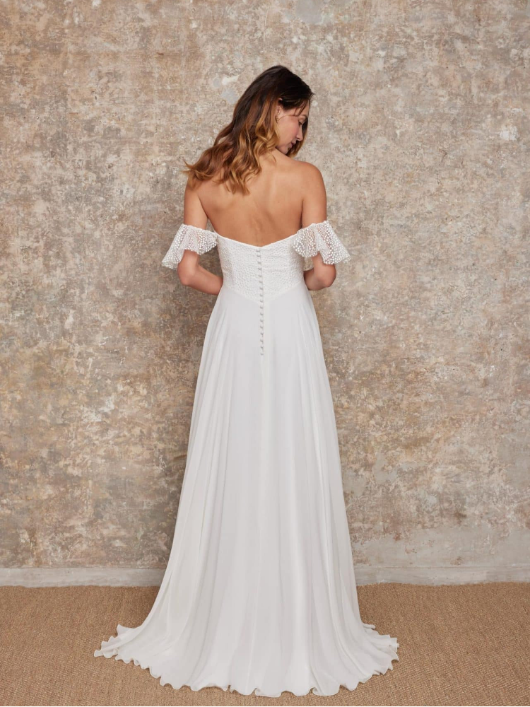 Aude, robe de mariée Lambert Créations by Juliette se Marie