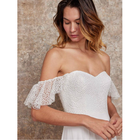 Aude, robe de mariée Lambert Créations by Juliette se Marie