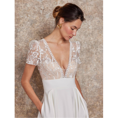 Cleo, robe de mariée Lambert Créations by Juliette se Marie