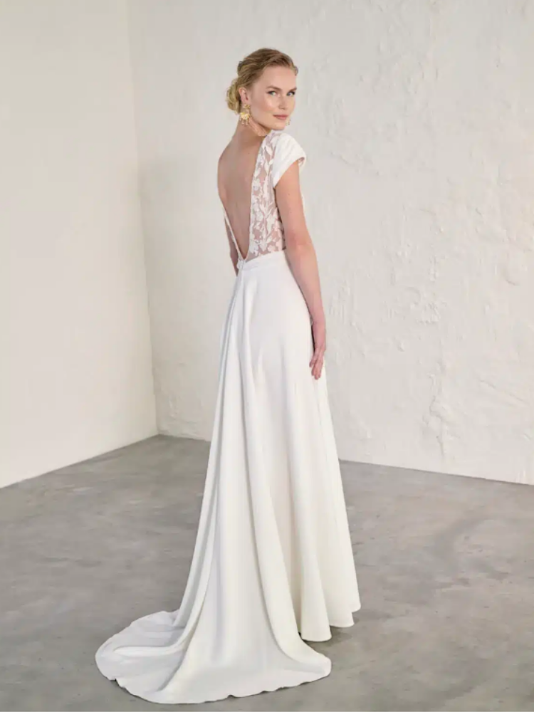 Oh la la, robe de mariée fluide Rembo Styling