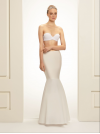 jupon de mariée long forme sirène