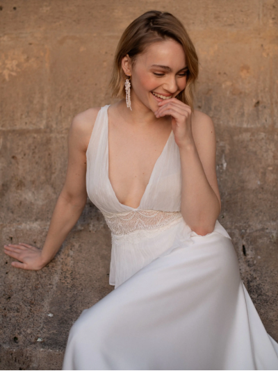 Anémone, robe fluide bohème, Rembo Atelier