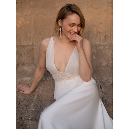 Anémone, robe fluide bohème, Rembo Atelier