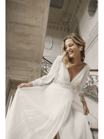 Hélène, robe bohème fluide, Elsa Gary