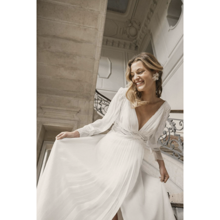 Hélène, robe bohème fluide, Elsa Gary