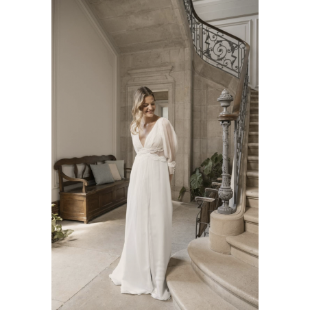 Hélène, robe bohème fluide, Elsa Gary