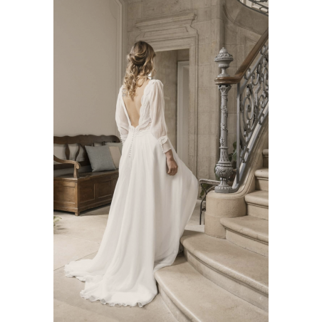 Hélène, robe bohème fluide, Elsa Gary