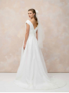How Deep Is Your Love, robe sophistiquée, dos nu, décolleté en V, Marylise Bridal