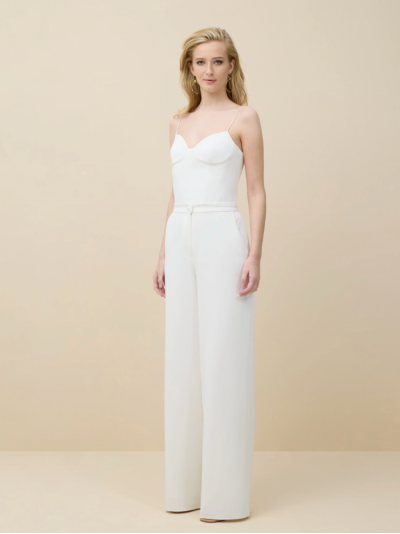 Bouton D'Or, pantalon coupe droite, poches, Rembo Atelier