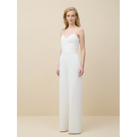 Bouton D'Or, pantalon coupe droite, poches, Rembo Atelier