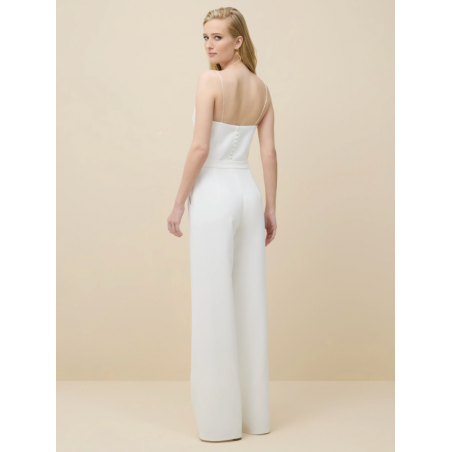 Bouton D'Or, pantalon coupe droite, poches, Rembo Atelier