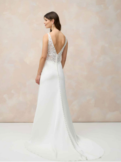 Dreaming Of You 1, robe décolleté avec de la broderie, Marylise Bridal