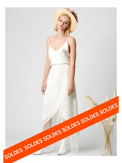 Caraco Floriday fines bretelles, dos nu, Rembo Styling