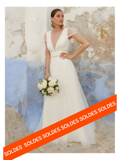 Robe de mariée longue Marylise