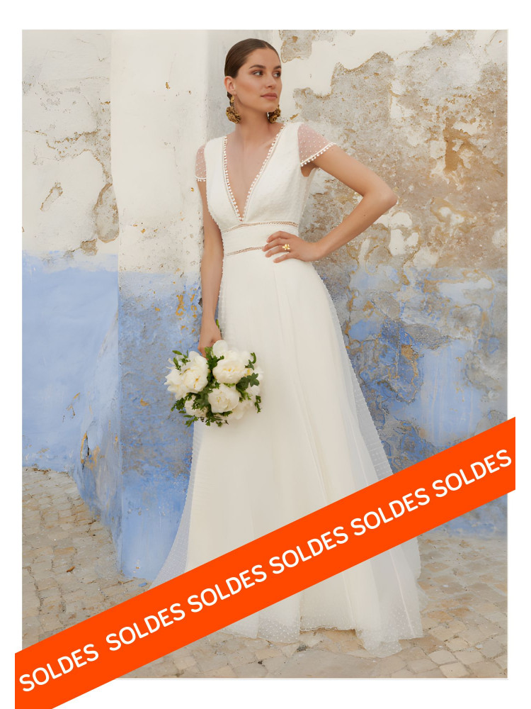 Robe de mariée longue Marylise