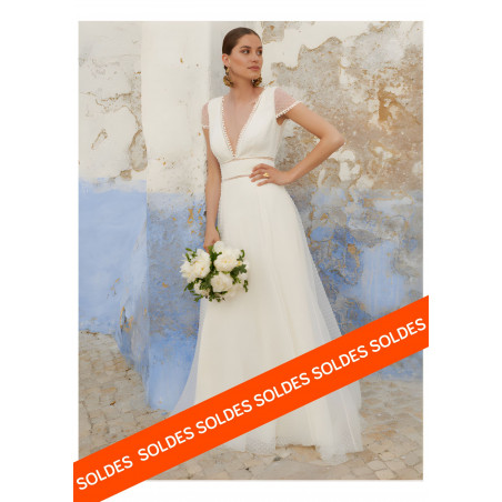 Robe de mariée longue Marylise