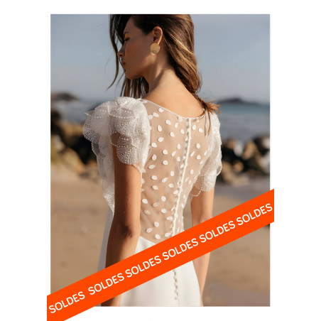 Robe droite près du corps de chez Lambert Créations