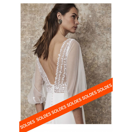 Lorelei, robe de mariée longue by Lambert Créations