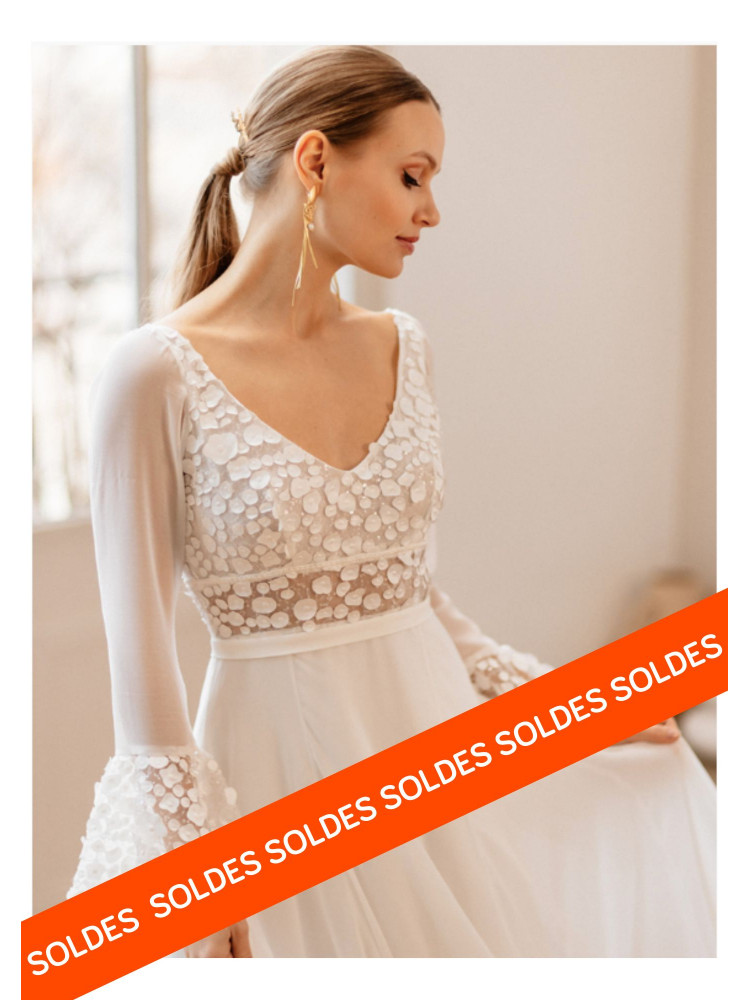 Robe de mariée longue