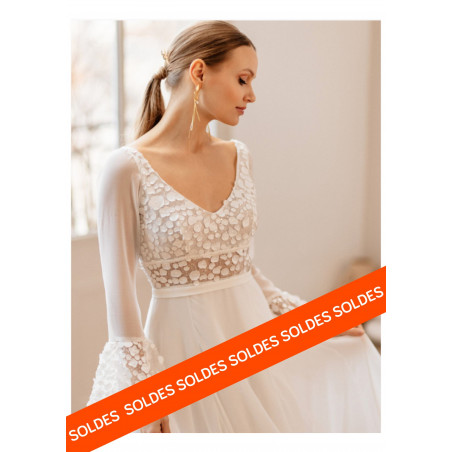 Robe de mariée longue