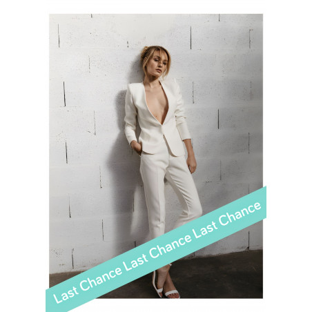 Veste de costume Jacky, ensemble de mariée, By Romance