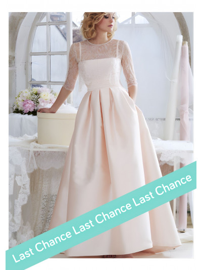 Jupe mariee longue mikado de soie, Atelier Emelia