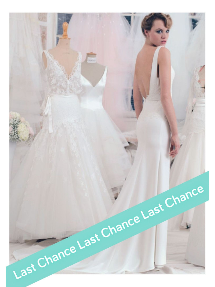 Robe mariée fourreau Alya, Atelier Emelia