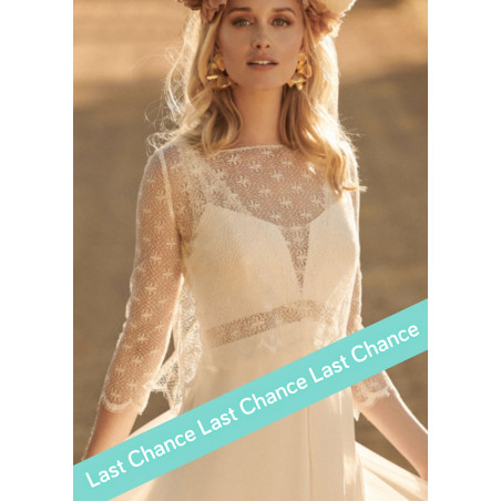 Top dentelle calais ISAAC, Rembo Atelier