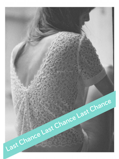 top dentelle de Calais dos nu Elise Hameau