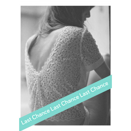 top dentelle de Calais dos nu Elise Hameau