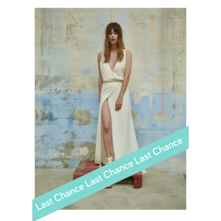 Robe longue de mariée  Ida de Elise Hameau - modèle dégriffé