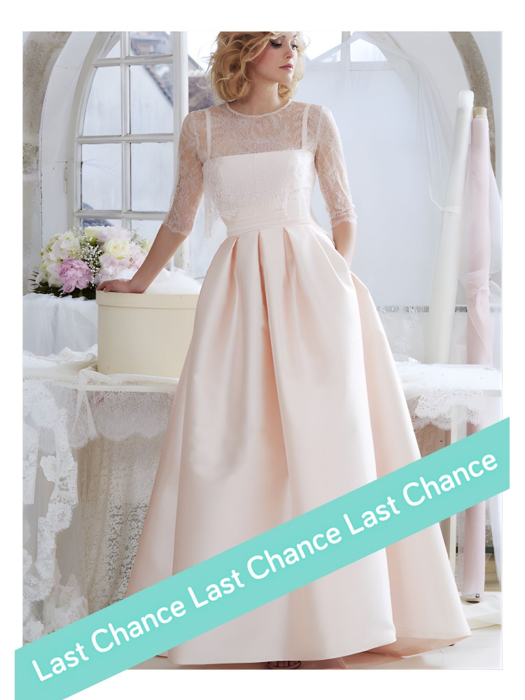 Jupe mariee longue mikado de soie, Atelier Emelia