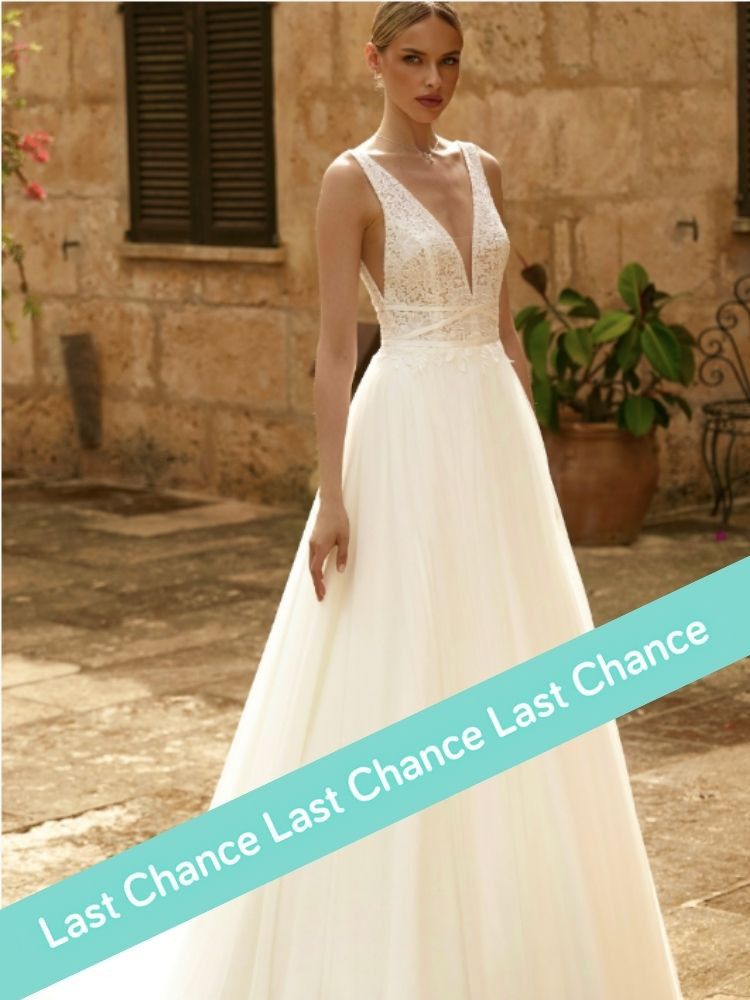 Robe de mariée bohème, dos nu, tulle et dentelle