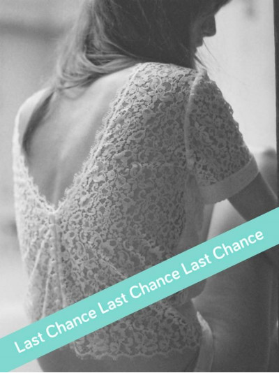 top dentelle de Calais dos nu Elise Hameau