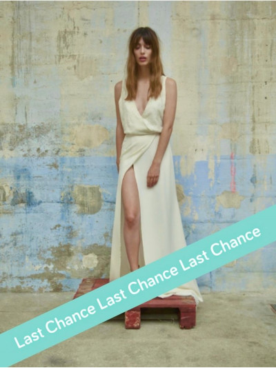 Robe longue de mariée  Ida de Elise Hameau - modèle dégriffé