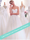 Robe de mariée bustier style princesse, tulle brodé, Atelier Emelia