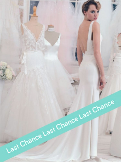 Robe mariée fourreau Alya, Atelier Emelia