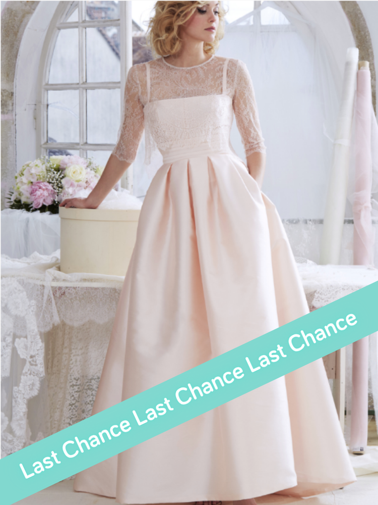 Jupe mariee longue mikado de soie, Atelier Emelia