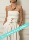 Ella, top bandeau sans bretelles, By Romance