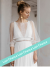 Robe Ocean et Top Oceane, soie et dentelle de Calais de Lambert Créations