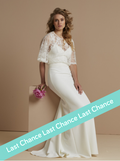 Top mariée Rose en dentelle fine Atelier Emelia