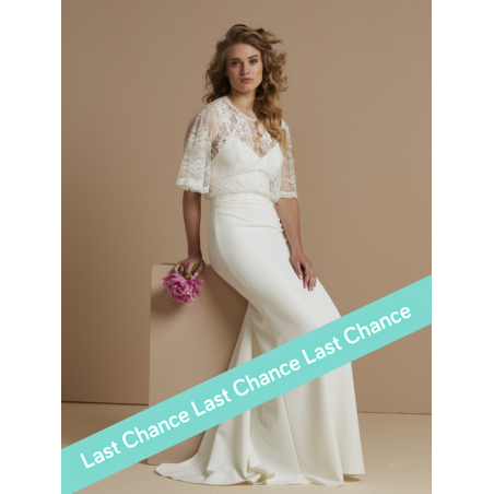 Top mariée Rose en dentelle fine Atelier Emelia