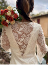 Robe de mariée courte, robe civile, création française Atleier de Juliette